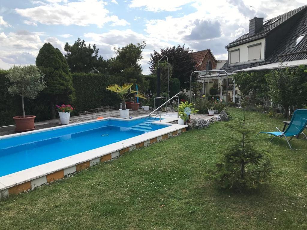 Ferienwohnung Krause Oben Steinthaleben Exterior foto