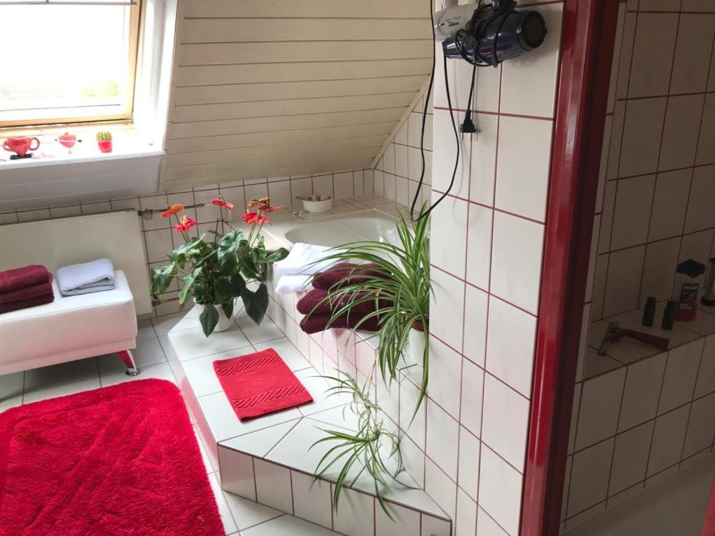 Ferienwohnung Krause Oben Steinthaleben Exterior foto